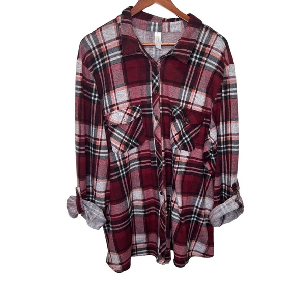 Warehouse One Plaid Button Down Shirt Size XXXL - Picture 1 of 9